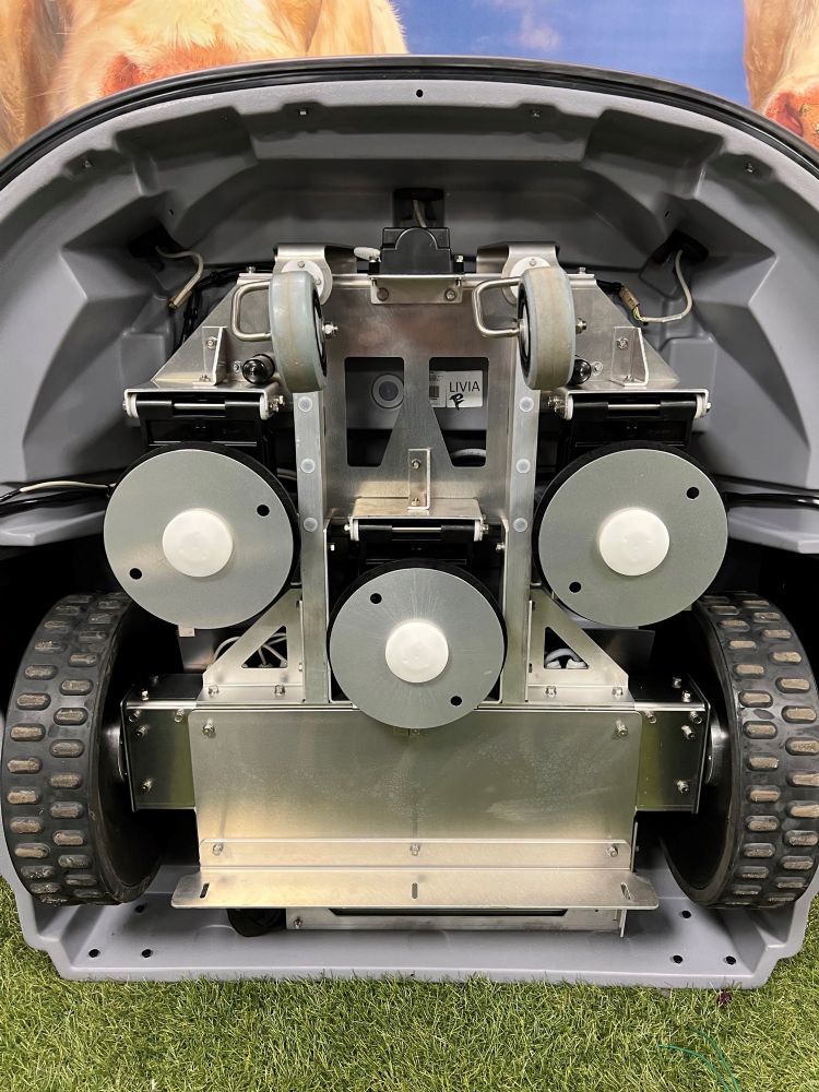 De spindels van een TM-1000 De spindels van een TM-1000