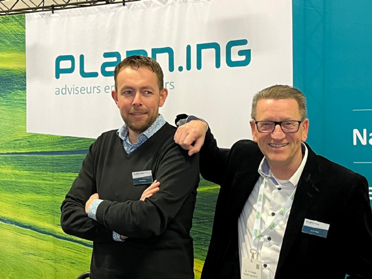 Berry Waninge en Jan ter Steege van Plann.ing poseren even voor Vakblad Fieldmanager Berry Waninge en Jan ter Steege van Plann.ing poseren even voor Vakblad Fieldmanager