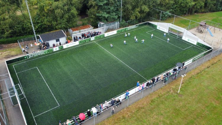 Eerste biodegradeerbare kunstgrasveld Eerste biodegradeerbare kunstgrasveld