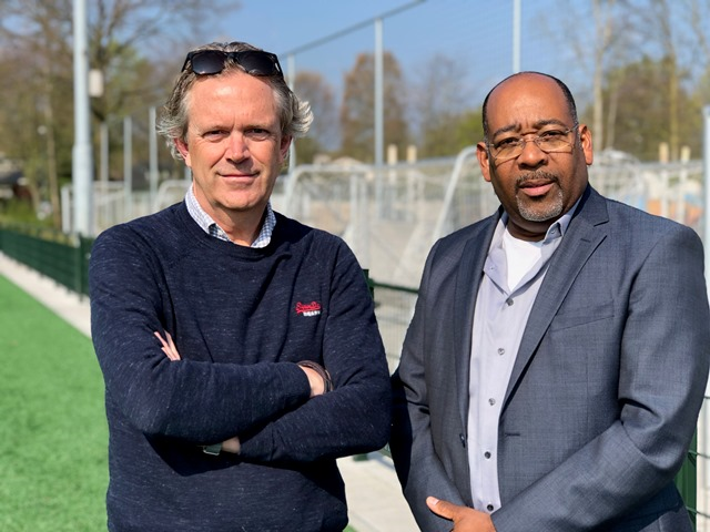 Peter Sluijs en Sherwin Heide Peter Sluijs en Sherwin Heide