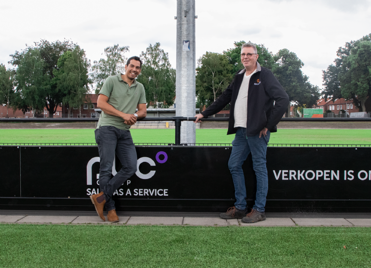 Michael Oogink (links) en Tonnie Doek (rechts). Michael Oogink (links) en Tonnie Doek (rechts).