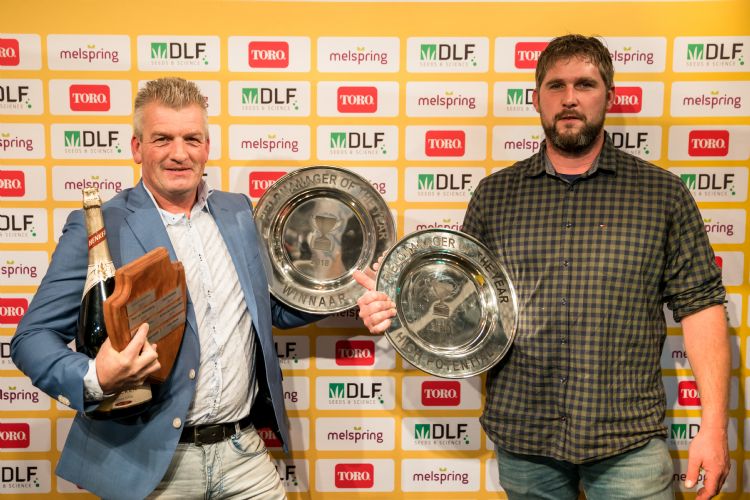 Marc Grooteman (Fieldmanager of the Year 2018) en Jan Gijzen (High Potential 2018)