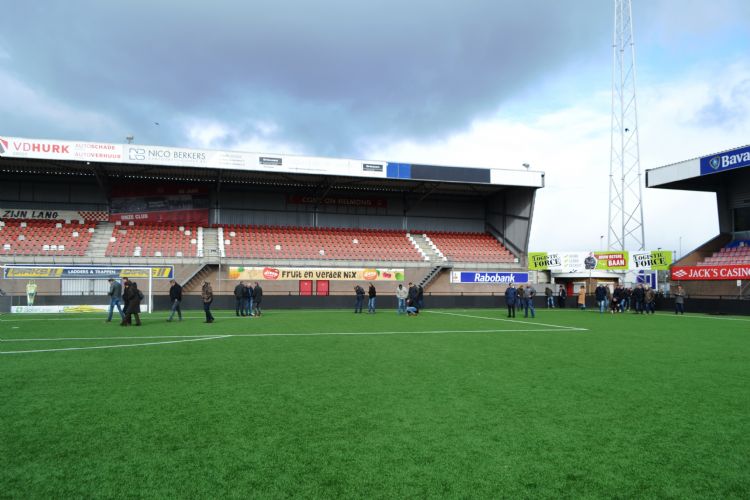 De innovatiedag vond plaats in het stadion van profclub Helmond Sport.