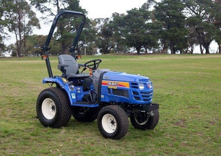 De gestolen Iseki-trekker. Bron foto: VV Heukelum