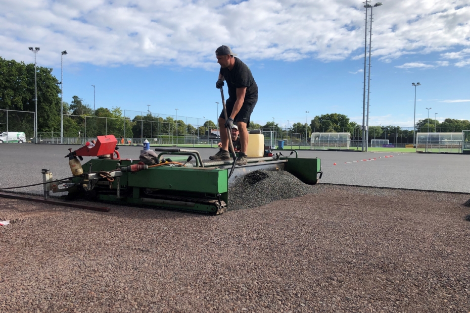 Aanbrengen onderlaag