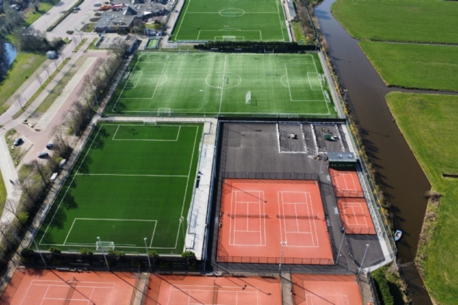 Overzichtsfoto sportpark De Roodemolen