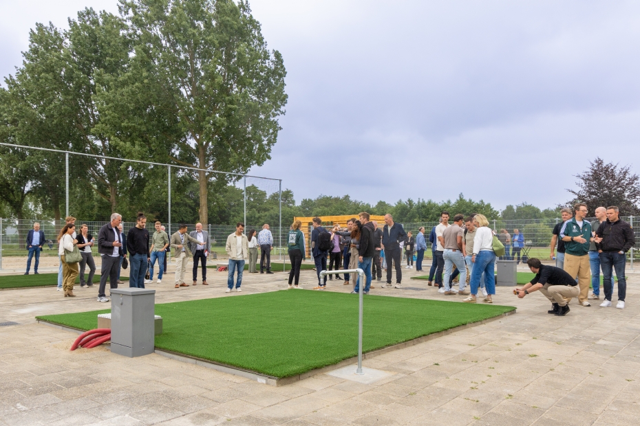Prototype Energieveld (Foto: gemeente Amsterdam)